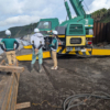 2026年9月度安全パトロール。西日本道路神之川橋下部工。海岸環境整備工事(長崎鼻海岸R8-1工区):(株)常盤建設。